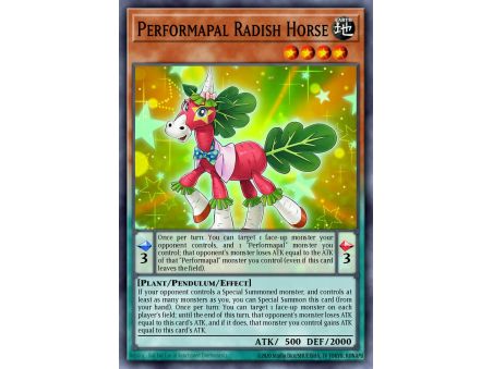 Performapal Radish Horse (Common)