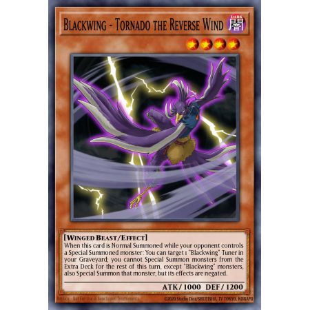 Blackwing - Tornado the Reverse Wind (Common)