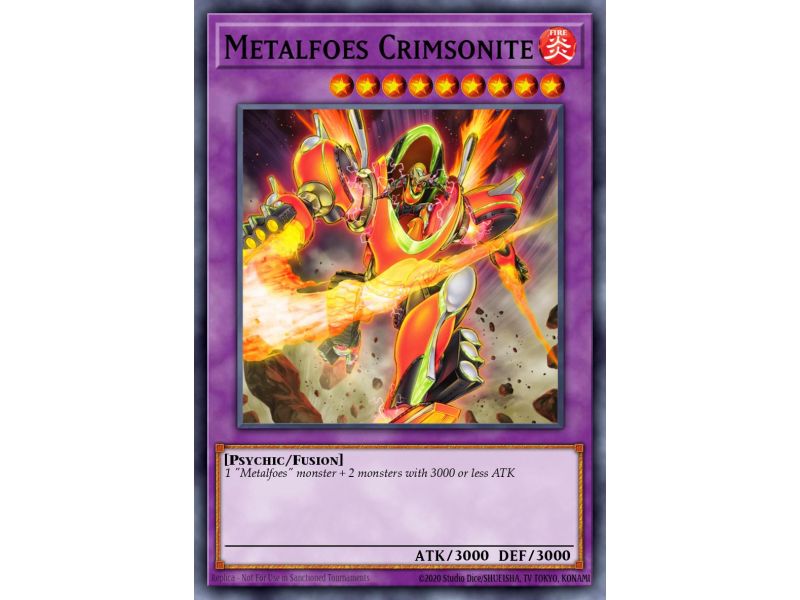 Metalfoes Crimsonite (Rare)
