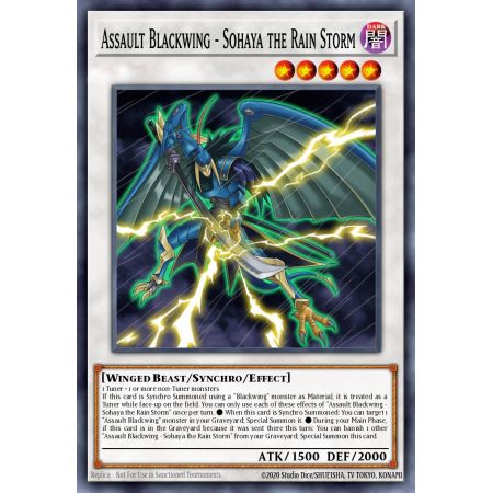 Assault Blackwing - Sohaya the Rain Storm (Common)