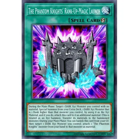 The Phantom Knights' Rank-Up-Magic Launch (Super Rare)