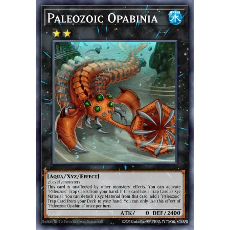 Paleozoic Opabinia (Super Rare)