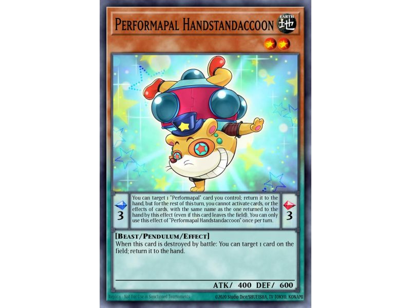 Performapal Handstandaccoon (Common)