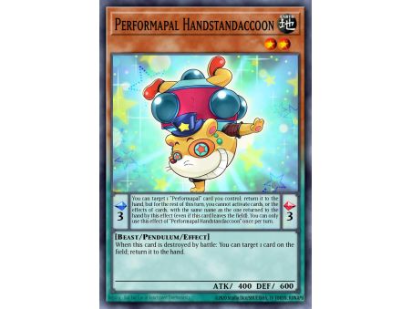 Performapal Handstandaccoon (Common)