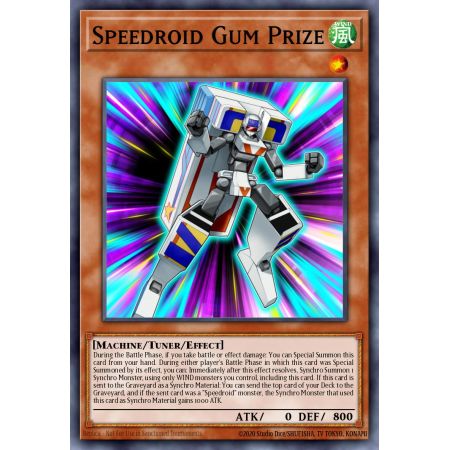 Speedroid Gum Prize (Common)
