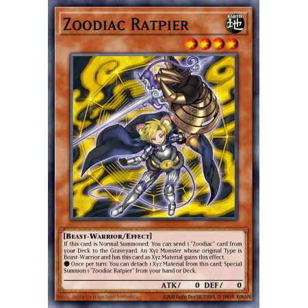 Zoodiac Ratpier (Super Rare)