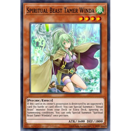 Spiritual Beast Tamer Winda (Rare)