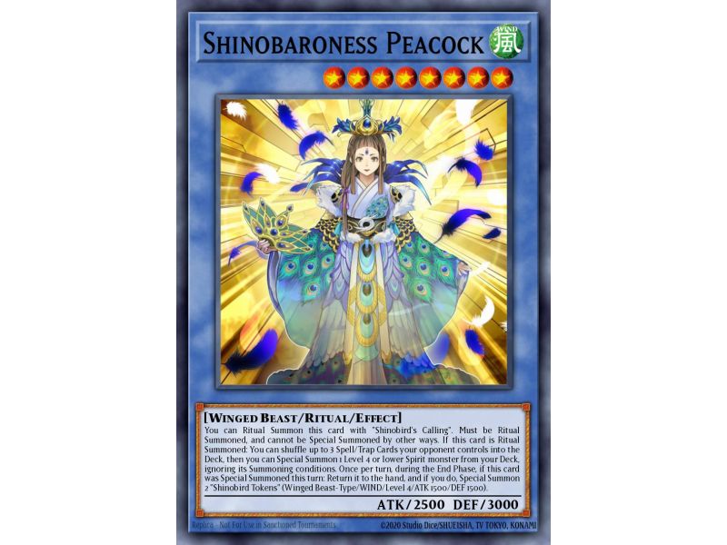 Shinobaroness Peacock (Rare)