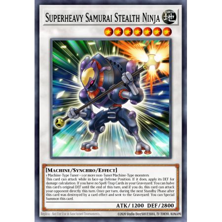 Superheavy Samurai Stealth Ninja (Rare)