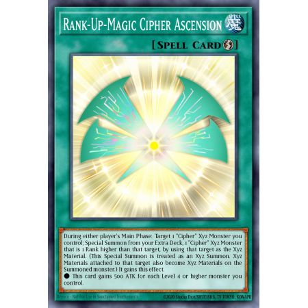 Rank-Up-Magic Cipher Ascension (Common)