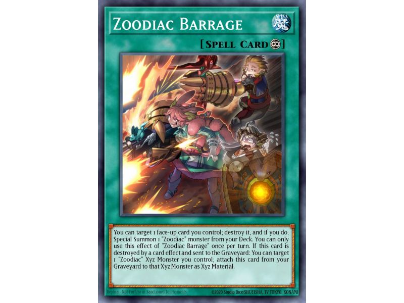 Zoodiac Barrage (Secret Rare)