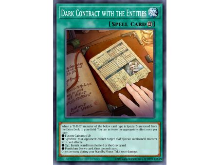 Dark Contract with the Entities (Ultra Rare)