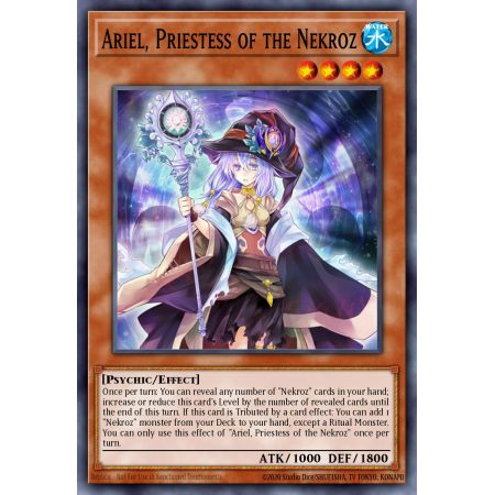 Ariel, Priestess of the Nekroz (Rare)