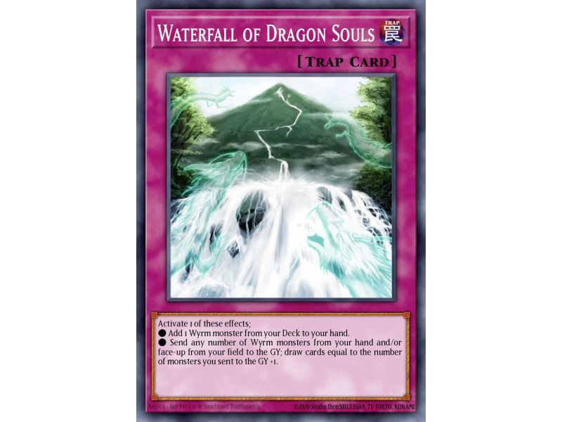 Waterfall of Dragon Souls (Super Rare)