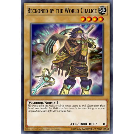 Beckoned by the World Chalice (Common)