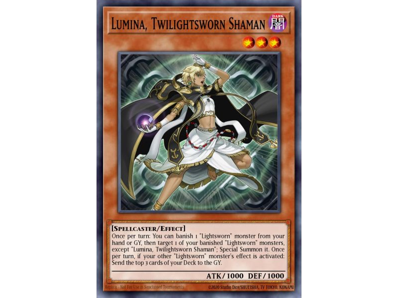 Lumina, Twilightsworn Shaman (Secret Rare)