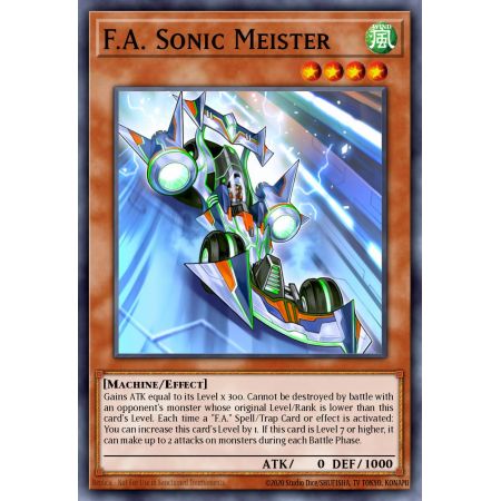 F.A. Sonic Meister (Common)
