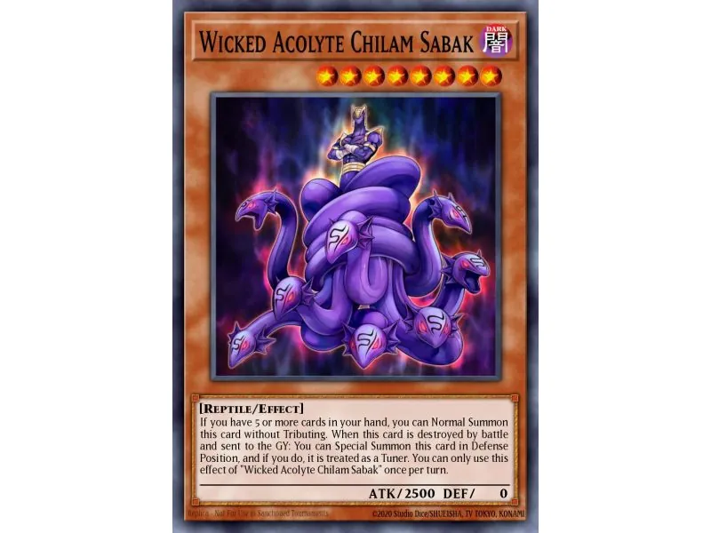 Wicked Acolyte Chilam Sabak (Common)