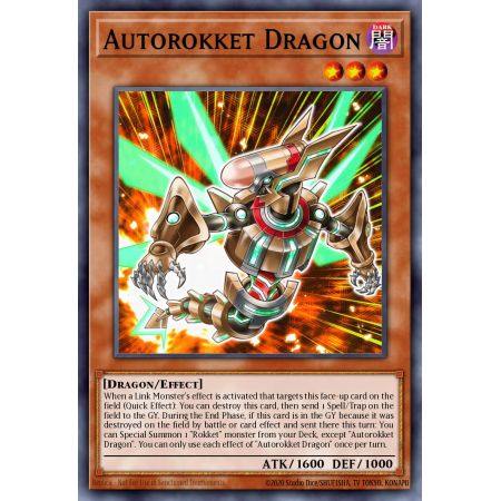 Autorokket Dragon (Super Rare)