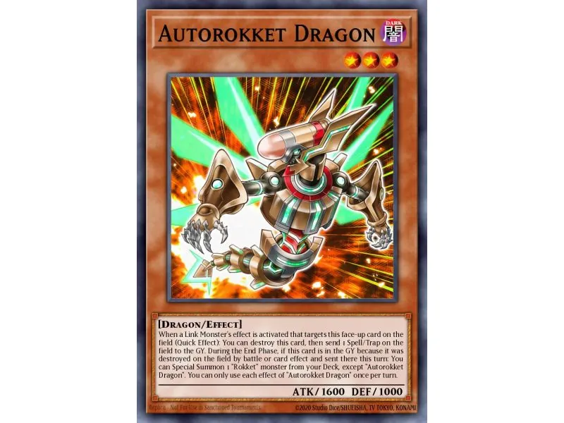 Autorokket Dragon (Super Rare)