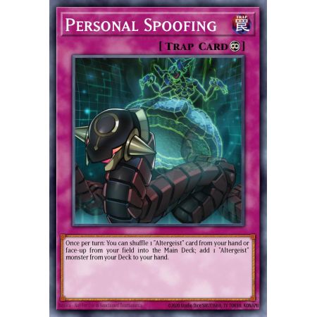 Personal Spoofing (Rare)