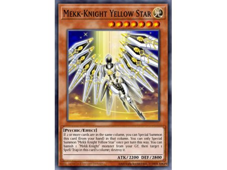 Mekk-Knight Yellow Star (Rare)