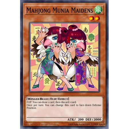 Mahjong Munia Maidens (Common)