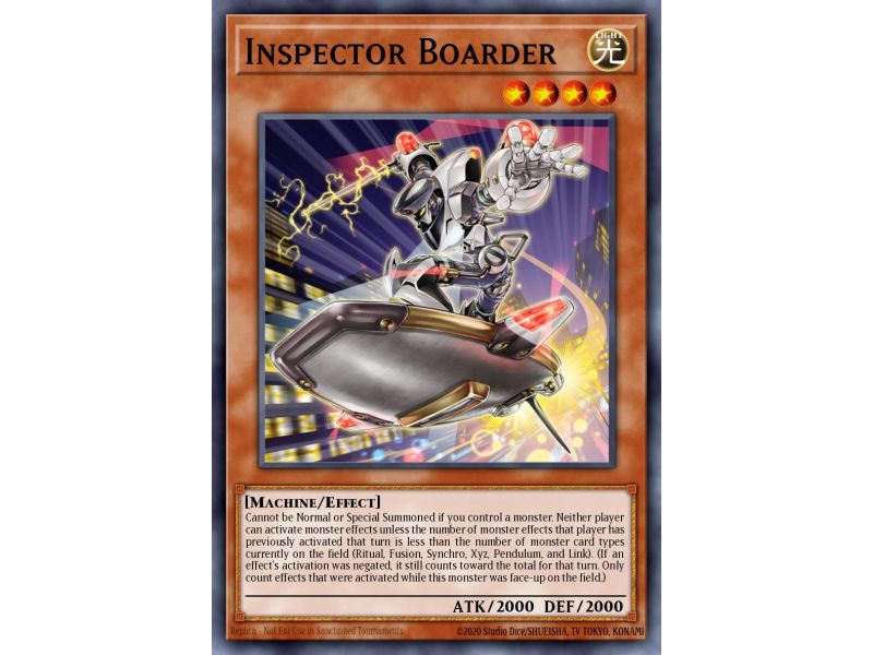 Inspector Boarder (Secret Rare)