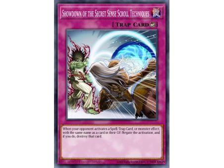 Showdown of the Secret Sense Scroll Techniques (Common)