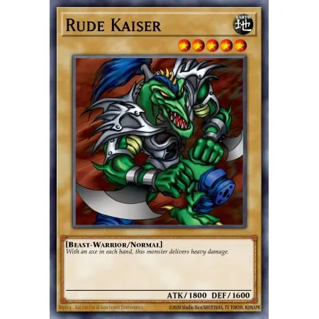 Rude Kaiser (Ultra Rare)