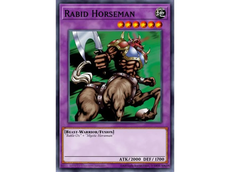 Rabid Horseman (Ultra Rare)