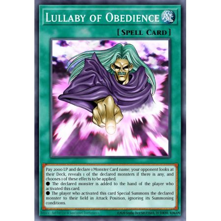 Lullaby of Obedience (Ultra Rare)
