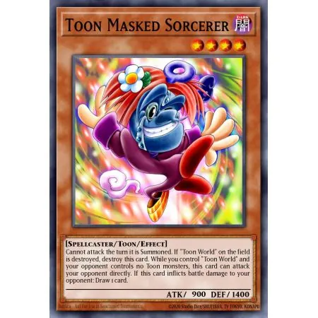 Toon Masked Sorcerer (Super Rare)