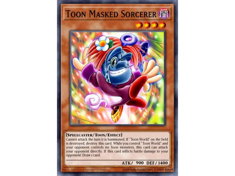 Toon Masked Sorcerer (Super Rare)