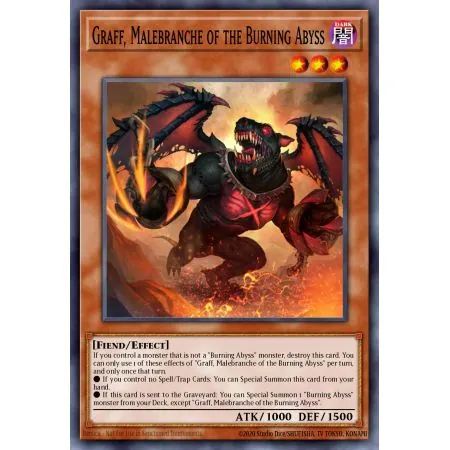 Graff, Malebranche of the Burning Abyss (Super Rare)