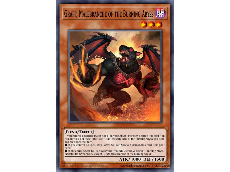 Graff, Malebranche of the Burning Abyss (Super Rare)