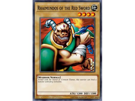 Rhaimundos of the Red Sword (Short Print)