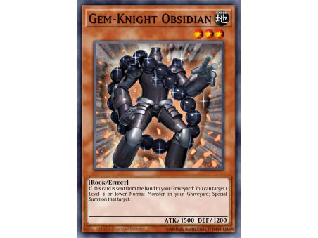 Gem-Knight Obsidian (Common)