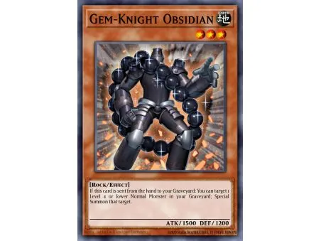 Gem-Knight Obsidian (Common)