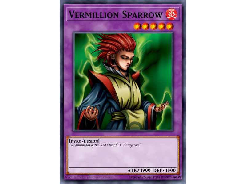Vermillion Sparrow (Short Print)