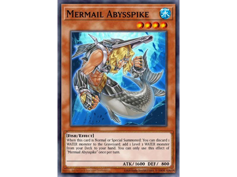 Mermail Abysspike (Super Rare)