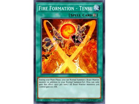 Fire Formation - Tensu (Super Rare)