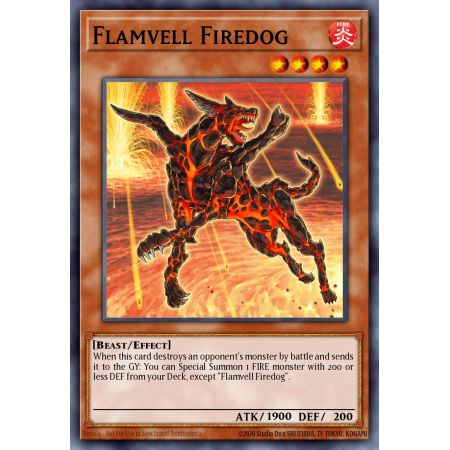 Flamvell Firedog (Super Rare)