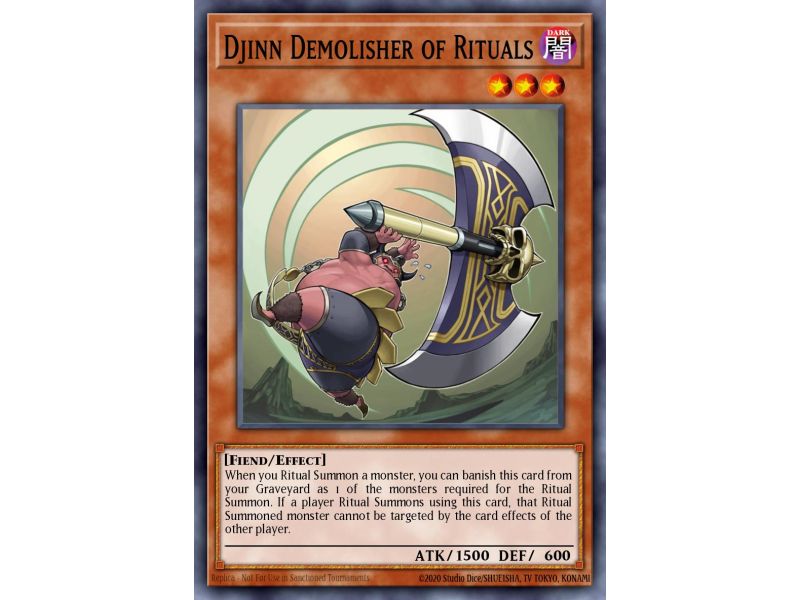 Djinn Demolisher of Rituals (Super Rare)