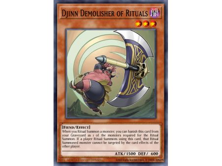 Djinn Demolisher of Rituals (Super Rare)