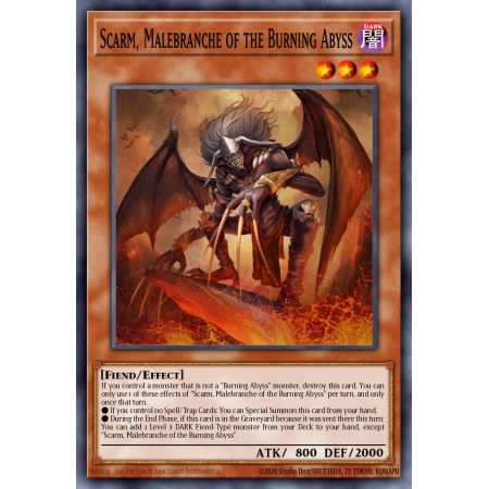 Scarm, Malebranche of the Burning Abyss (Super Rare)