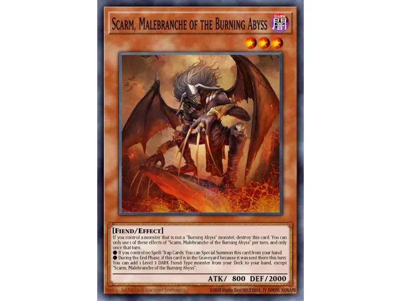 Scarm, Malebranche of the Burning Abyss (Super Rare)