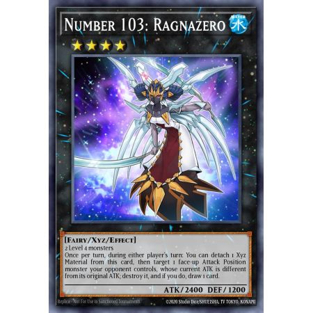 Number 103: Ragnazero (Super Rare)