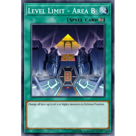 Level Limit - Area B (Super Rare)