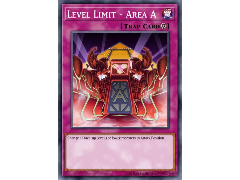 Level Limit - Area A (Super Rare)